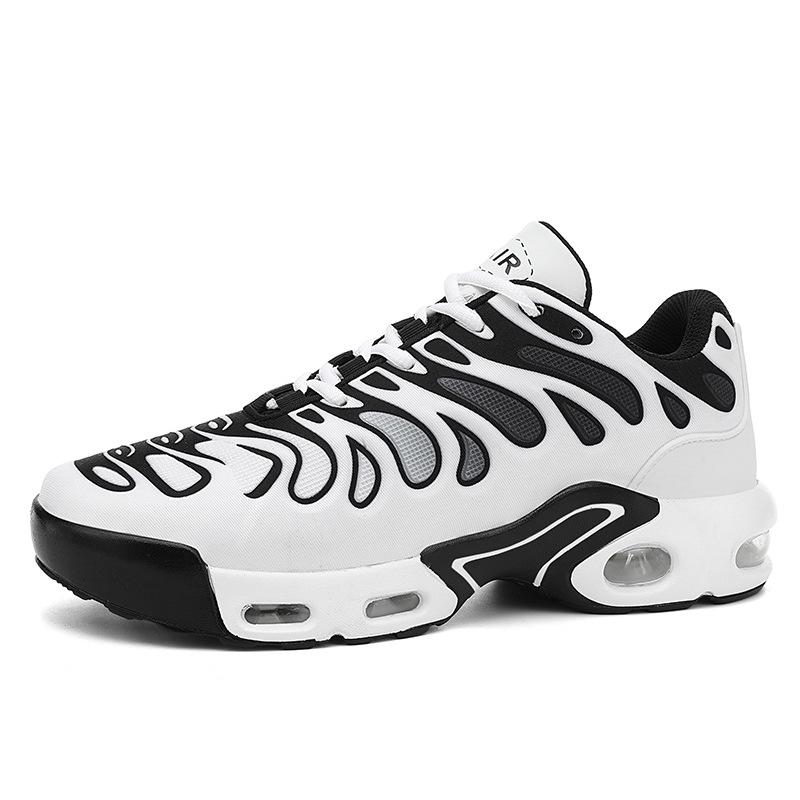 Herren-Sport- und Freizeitschuhe in Übergröße mit dicker Sohle, Fliegenstrick-Luftpolster-Reiseschuhe, Laufschuhe, Herren-Mesh-Paarschuhe