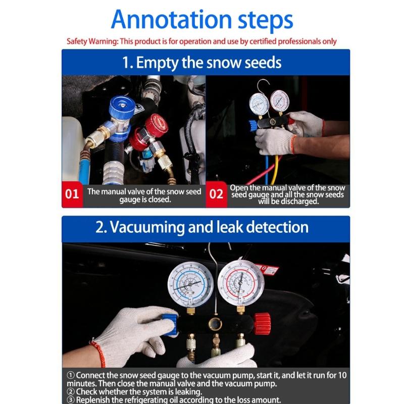 Car Refrigerants Auto Refrigerants Compressor Refrigeration Liquid for R134a Air Conditioning HVAC Repair Accessory