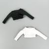 Sexy Shirts Short Crop Tops For Barbie Doll Clothes Long Sleeve Blouse Fashion Outfits For Barbie Accessories Kids Toys 1/6