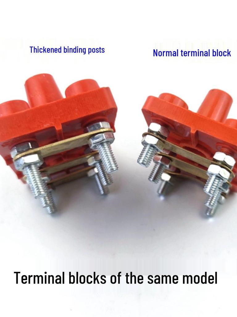 Three-Phase Motor Thickened Bakelite Terminal Blocks Y80-Y315 for Motor Terminals
