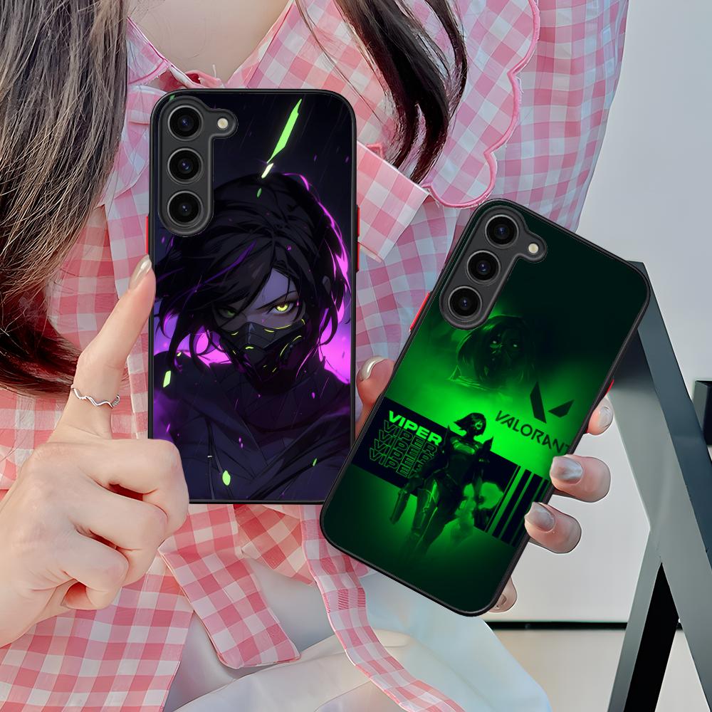 Valo Viper Phone Case for Samsung Galaxy S26 S25 S24 S23 S22 S21 Plus FE Ultra Skin Feel Shockproof Cover