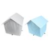 Outdoor Cat House Water Resistant Weather Proof Spacious Enclosed Winter Insulated Cat Shelter for D