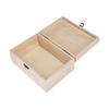 Christmas Box 1pcs/3pcs Plain Wooden Square Household