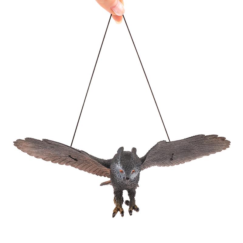 1 stk Utendørs Ørnfigur Henges opp Fugleskremsel Plast Ørnpynt Livaktig Flygende Fugl Hauk Lokkefugl Hage Fugleskremsel