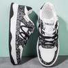 Tide Graffiti Sportschuhe Herren Sportschuhe Bequem mit Sommer Herbst Schuhe 39-46
