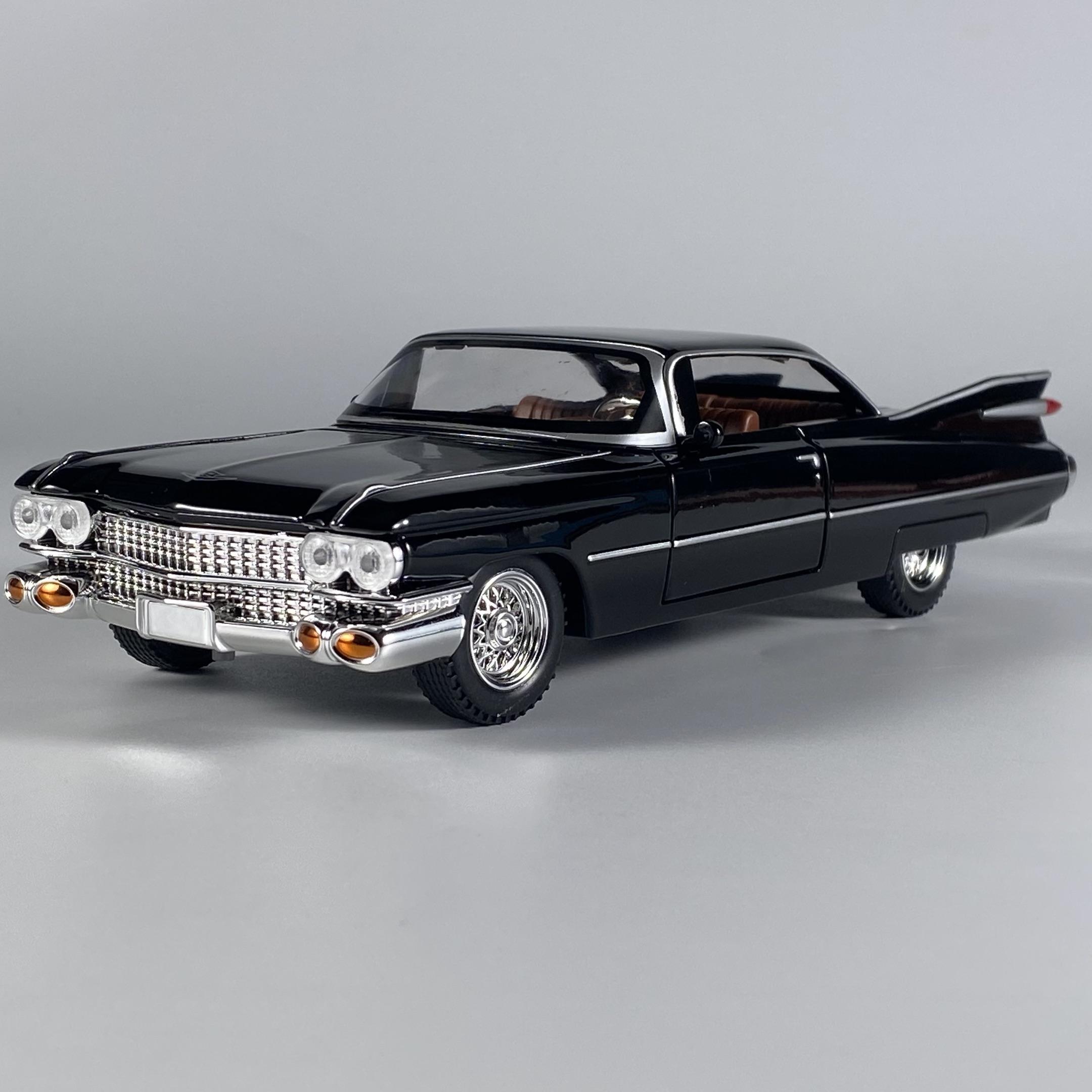 

1:24 Scale Cadillac Eldorado Biarritz 1959 Series 62 Alloy Diecast Metal Model Desktop Ornaments Kids Gift Birthday Present Boys