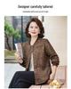 Velvet Jacket for Mature Women: Warm, Stylish Winter Top with Prints