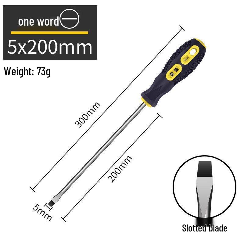 Industrial Grade Magnetic Phillips and Slotted Screwdriver Set - Super Hard, Compact Collection
