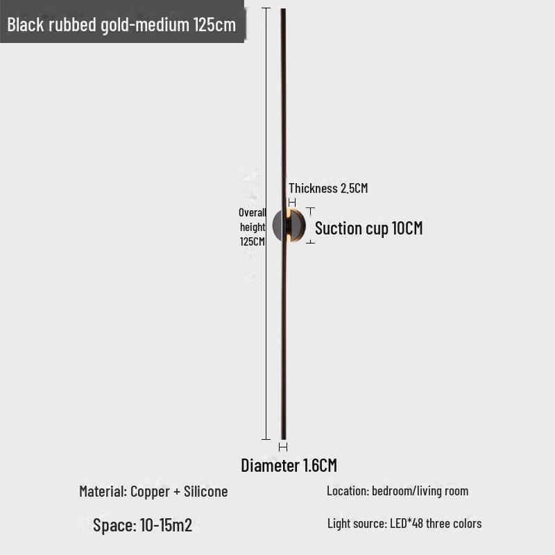 LED Minimalist Modern Wall Lamp for Bedroom/Living Room