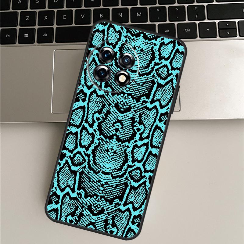 Snake Skin Print Case For OnePlus Nord 5 CE 3 4 Lite N20 N30 OnePlus 15R 13R 12R 13T 10T 10 Pro 11 12 13 Cover
