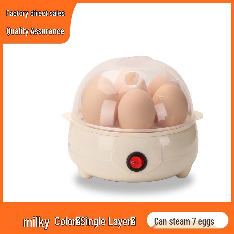 

Three-Layer Large Capacity Electric Egg Steamer & Cooker with Automatic Power-Off.