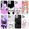 Boykisser Cat Phone Case For iPhone 17 Air 11 13 Mini 14 15 Plus 16 12 Pro Max 16E SE 7 8 Pattern Soft TPU Back Cover 13 12 Min