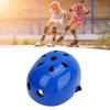 Children Bicycle Helmet Lightweight Safety Shock Absorption Sturdy Construction Breathable Kids Skate Helmet Blue