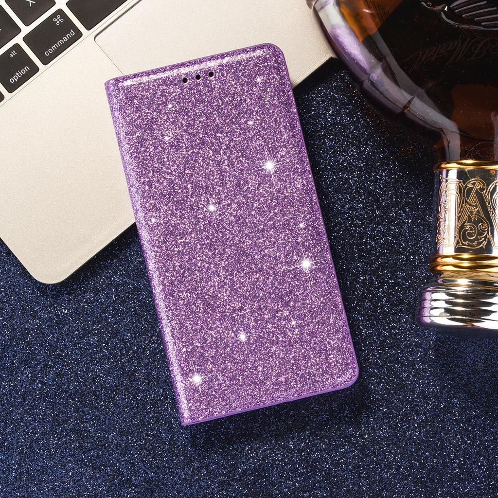 Süße Glitzernde Geldbörse Kartenfächer Handyhülle Für Samsung S26 Ultra S25 Plus S24 S23 A36 A56 Flip Starke Magnetische Buchhülle