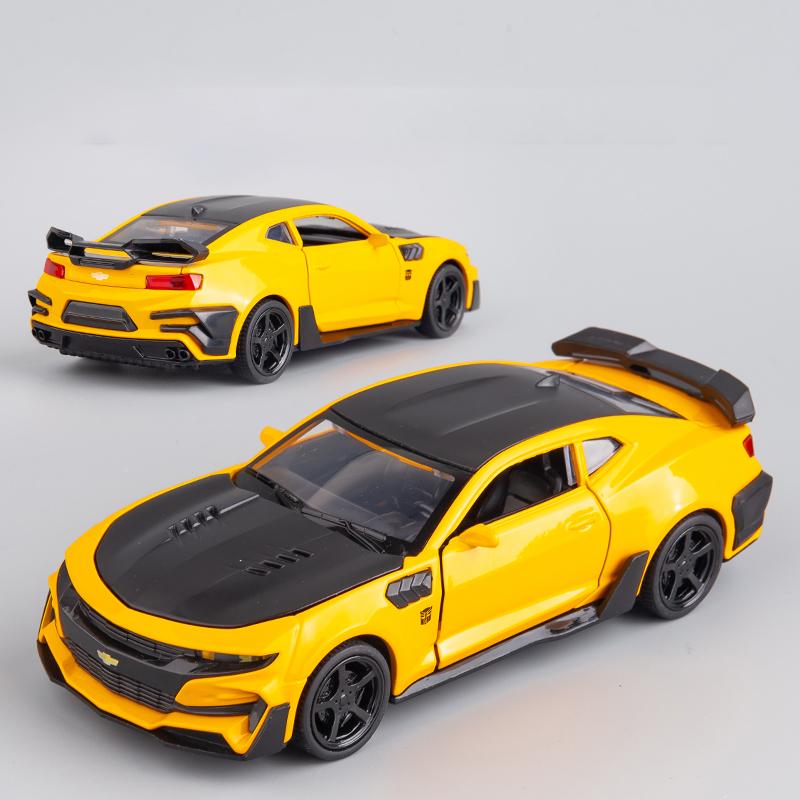 1:32 Chevrolet  Camaro Alloy Model Car Toy Diecasts Metal Casting Sound and Light Car Toys For Children Vehicle