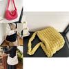 Elegant And Spacious Cloud Quilted Tote Bag 2023 With Retro Chic Style In Beige