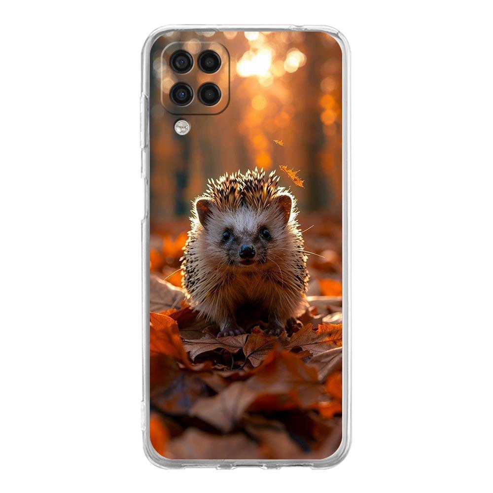 

Phone Case For Samsung Galaxy A13 A33 A35 A55 A73 A53 A23 A51 A71 A21S A31 A41 A05s A03S A15 A25 5G Cover Cute Little Hedgehog Samsung A33 5G