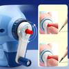 Creative Astronaut Hand-Cranked Pencil Sharpener for Students - Cartoon Design