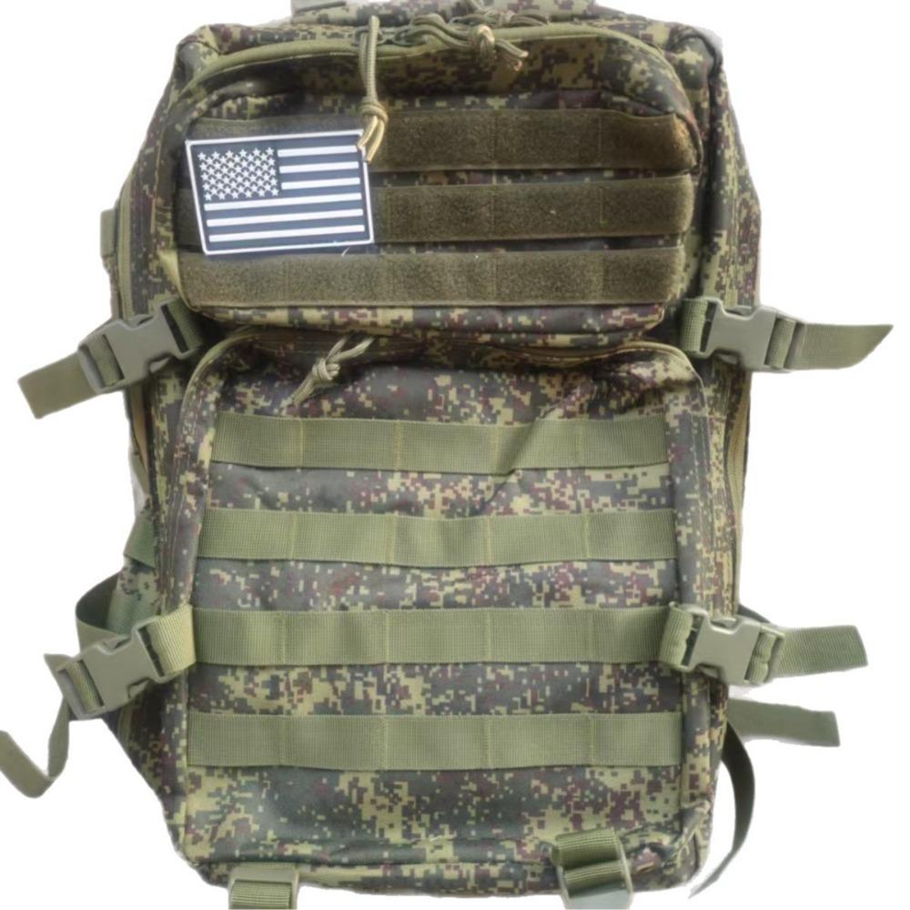 Large Capacity Backpack Mountaineering Sports Backpack Camouflage Backpack Camping Hiking Outdoor Mountaineering Bag