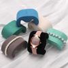 uxcell 4-Pack Watch Case Pillows, M-Shaped, Velvet, Watch Display Cushions, Bracelet Display & Storage, Black & Beige