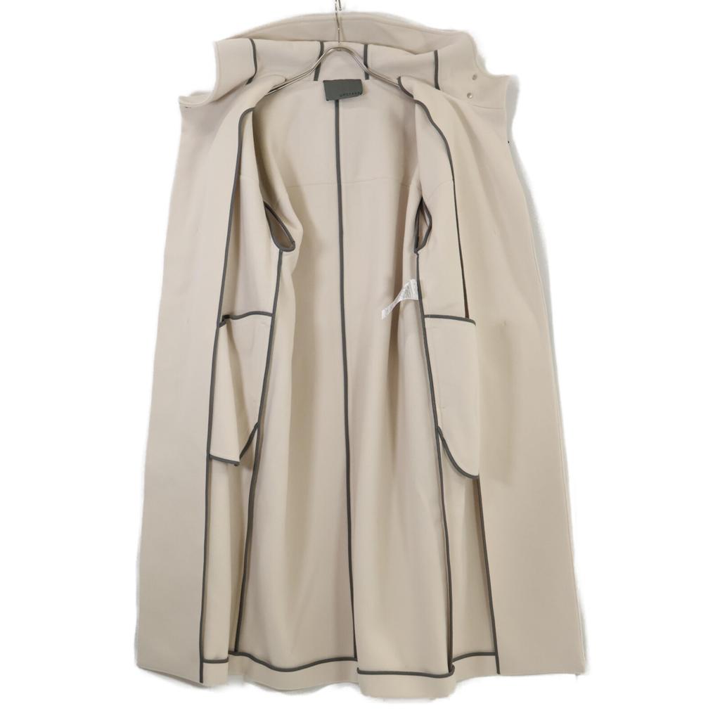 Uncrave COUVBW0502 Proof Melton Duffle Coat 0 whiteUsed