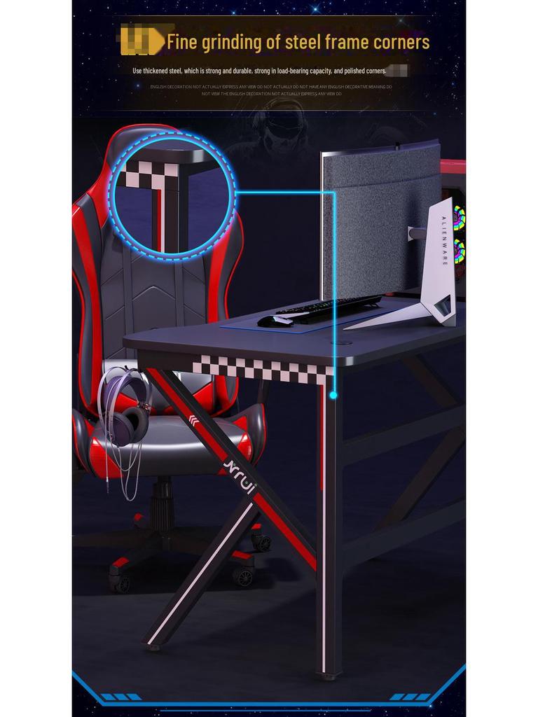 Gaming & Office Desk with Chair Set - Simple Design for Home or Study