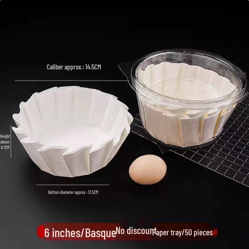 Jie Bang Da Basque Soufflé Cake Molds