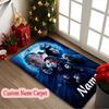 1pc Custom Name Printed Area Carpet, Magical Mickey Starry Adventure Rug, Home Sofa Chair Mat For Christmas and Halloween Décor