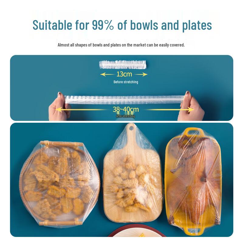 CHAHUA Disposable Elastic Food Covers