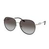 Michael Kors Letter Logo Pilot Sunglasses Women's Gold