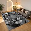 Tiger Face Living Room Nonslip Area Rug Soft Carpet For Bedroom Game Playroom Sofa Office Home Decor Doormat Christmas Gift C926938