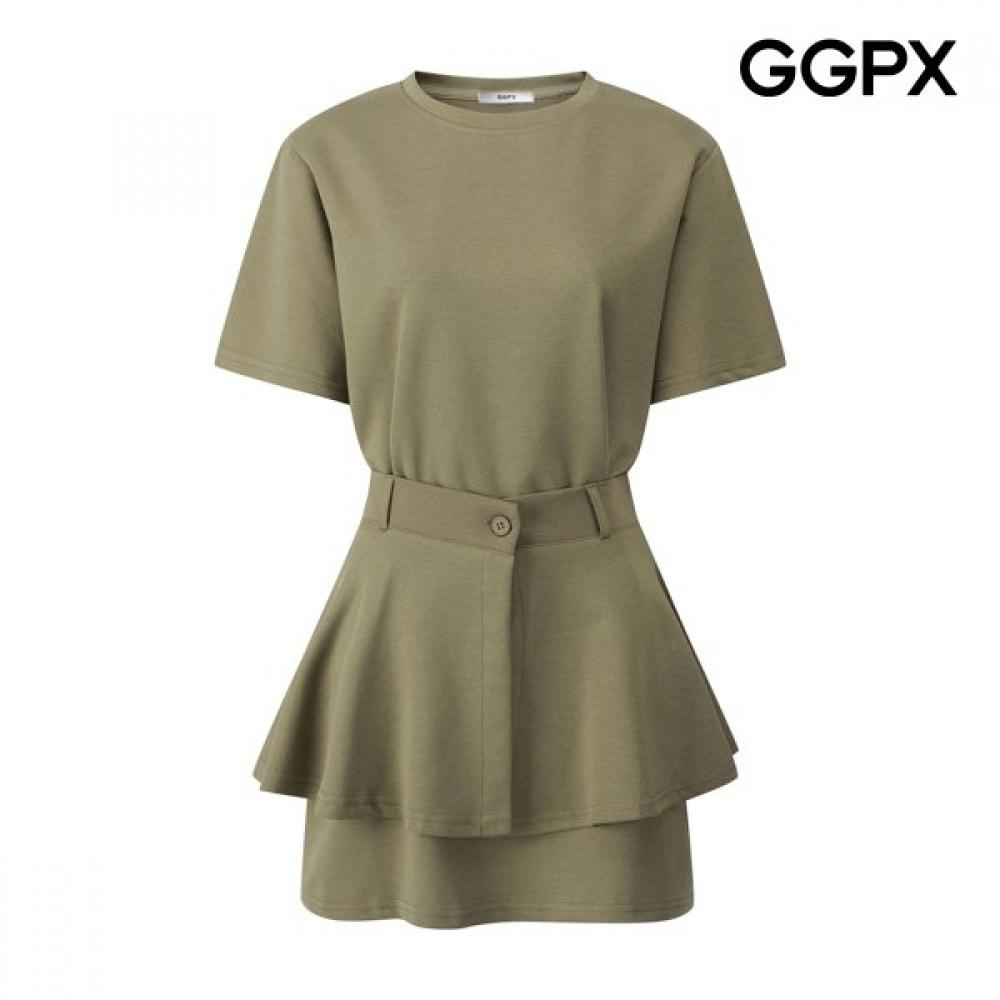 Ggpx New York Wrap Skirt Point Mini Dress Gq6st008f blacks/F