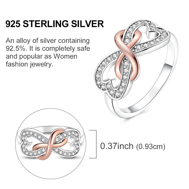 Original Design 925 Silver Blue Zircon For Ring Fit Women Wedding Wedding Wedding Engagement Silver Gift