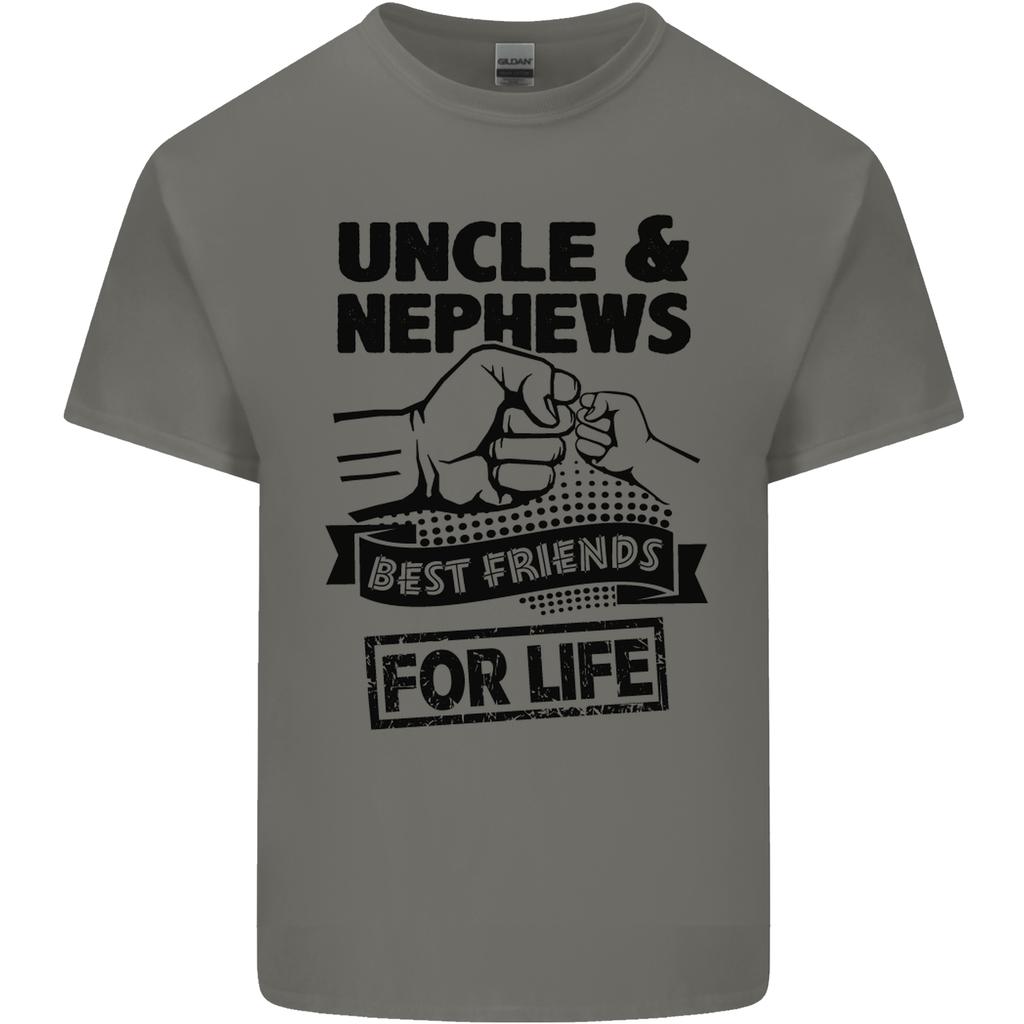 Uncle Nephews Best Friends Day Funny Unisexs Light Cotton TShirt