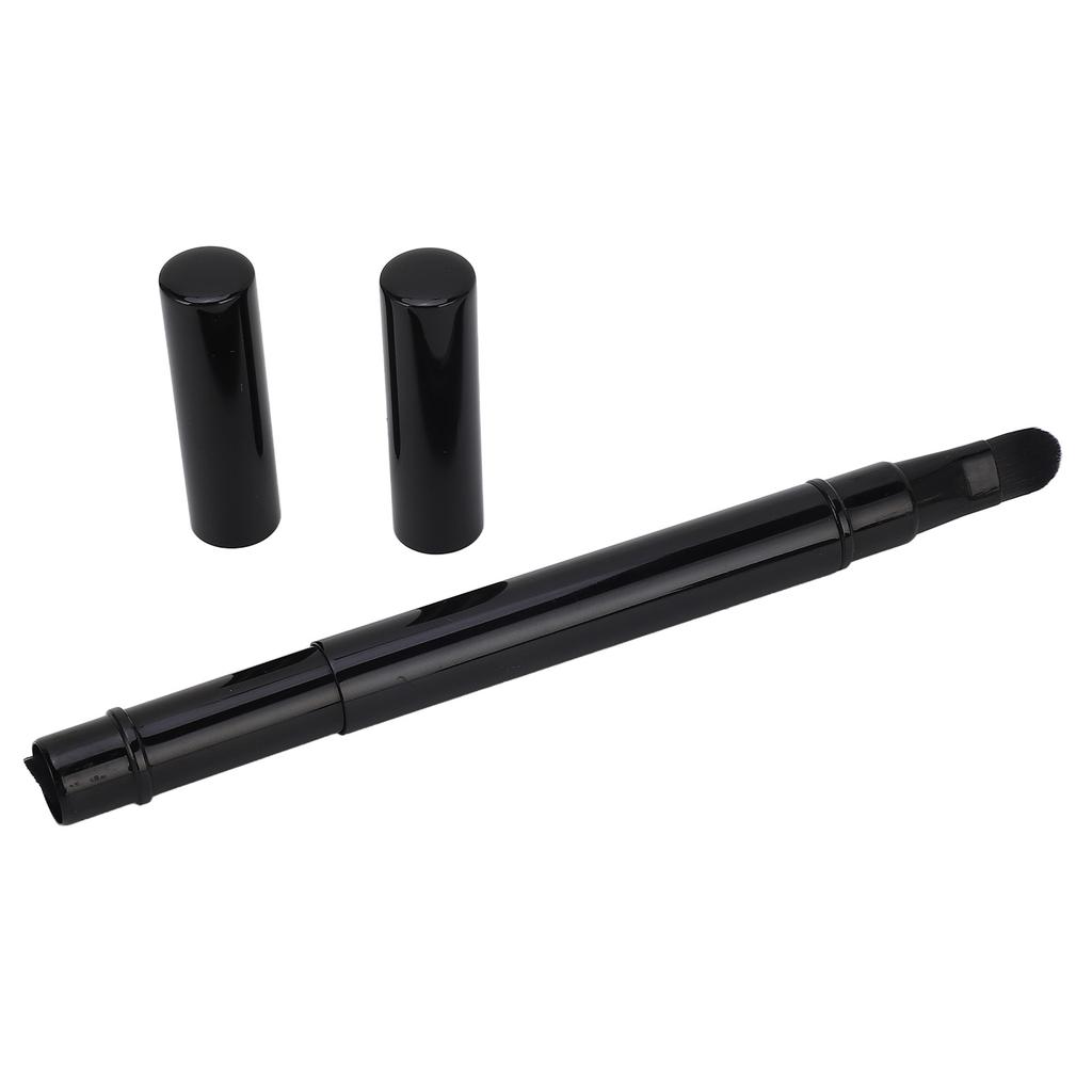 Přenosný zatahovací štětec na make-up Oboustranný štětec na make-up na obočí a korektor