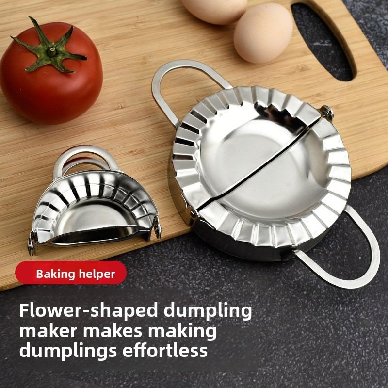 Pick Stuffing Spoon Dumpling Clip Cut Dumpling Skin Mold Stainless Steel Dumpling Artifact