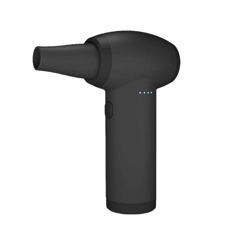 

Small Hair Dryer and Dust Cleaner Dust Cleaning Tool Electric Air Duster ABS Texture Suitable for Office and Travel 1