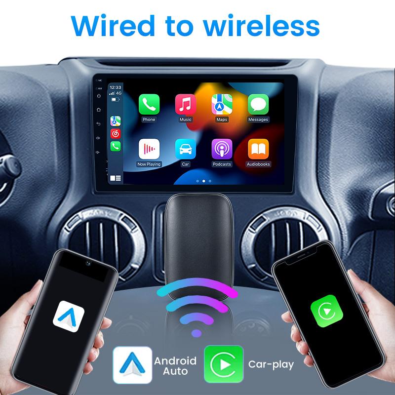 Android Mini Ai BOX cu fir la cutia wireless CarPlay Adaptor Android Auto Suport Netflix YTB pentru Benz Kia Honda Volvo Hyunda Ford