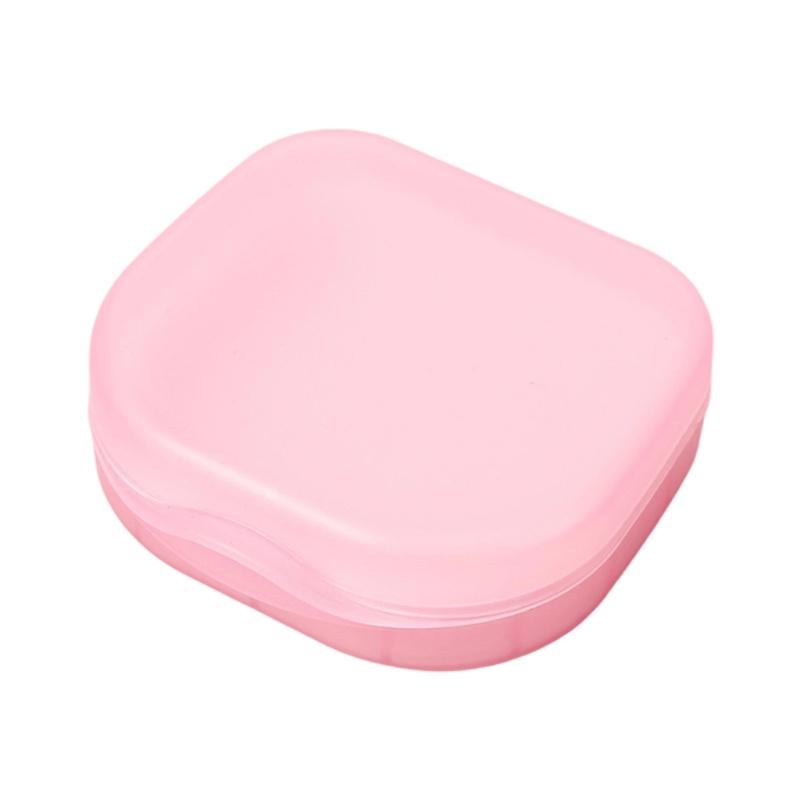 Breathable Teeth Alignment Storage Case Hygienic Plastic Box For Dentures Earphones Carry Solution