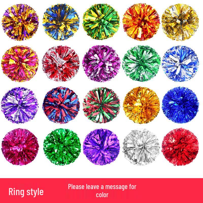 Pompony Cheerleadingowe i Kwiaty Ręczne - Kolorowe Rekwizyty na Zawody Sportowe