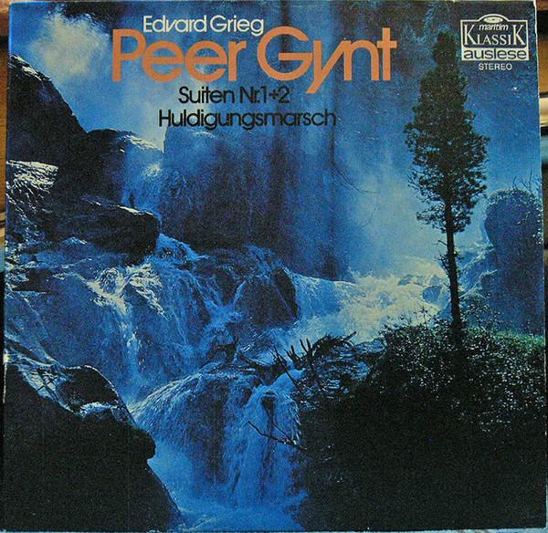 

LP Record EDVARD GRIEG Peer GyntSuiten Nr. 12 Huldigun 47298NK Maritim Germany Classical Used