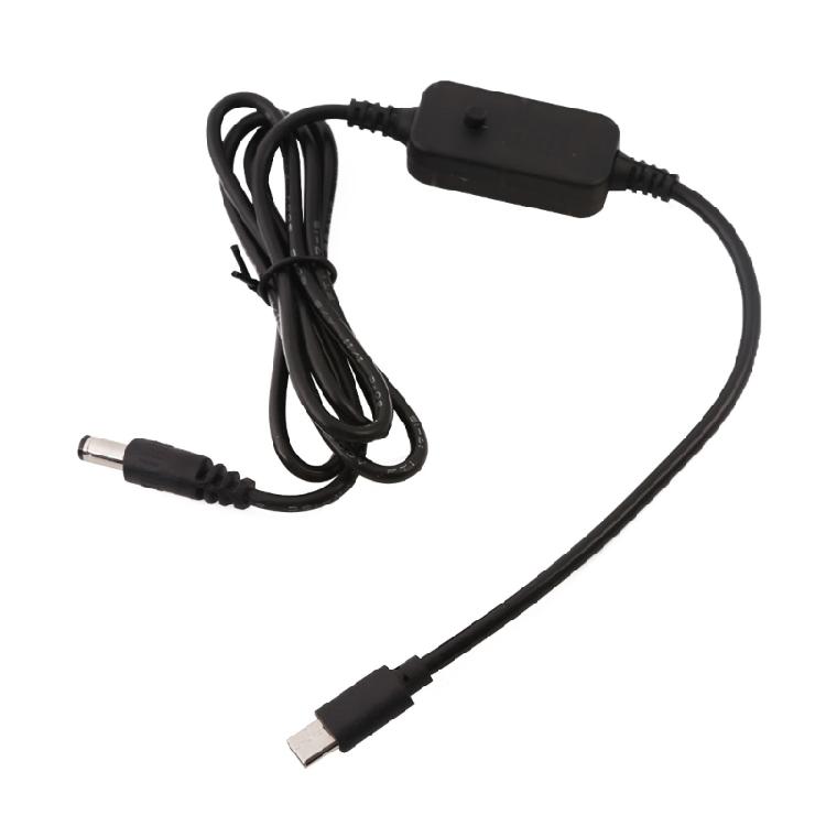 Type C Cable with Adjustable Voltage for Camera, Router, Laptop, and More