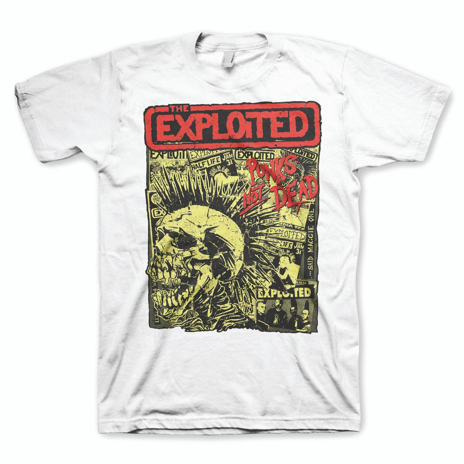 Классическая футболка The Exploited Punks Not Dead S