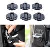 6-Pack Door Lock Cover Buckle Decor Trim for Jeep Wrangler JL JLU 4XE Unlimited Sahara Sports Rubicon Gladiator JT 2018 2019 2020 2021 2022 2023 2024