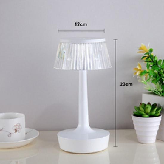 

Хрустальная настольная лампа, креативный грибной прикроватный ночник для спальни, сенсорный атмосферный светильник для спальни, прикроватный подарок, светодиодный ночник 2