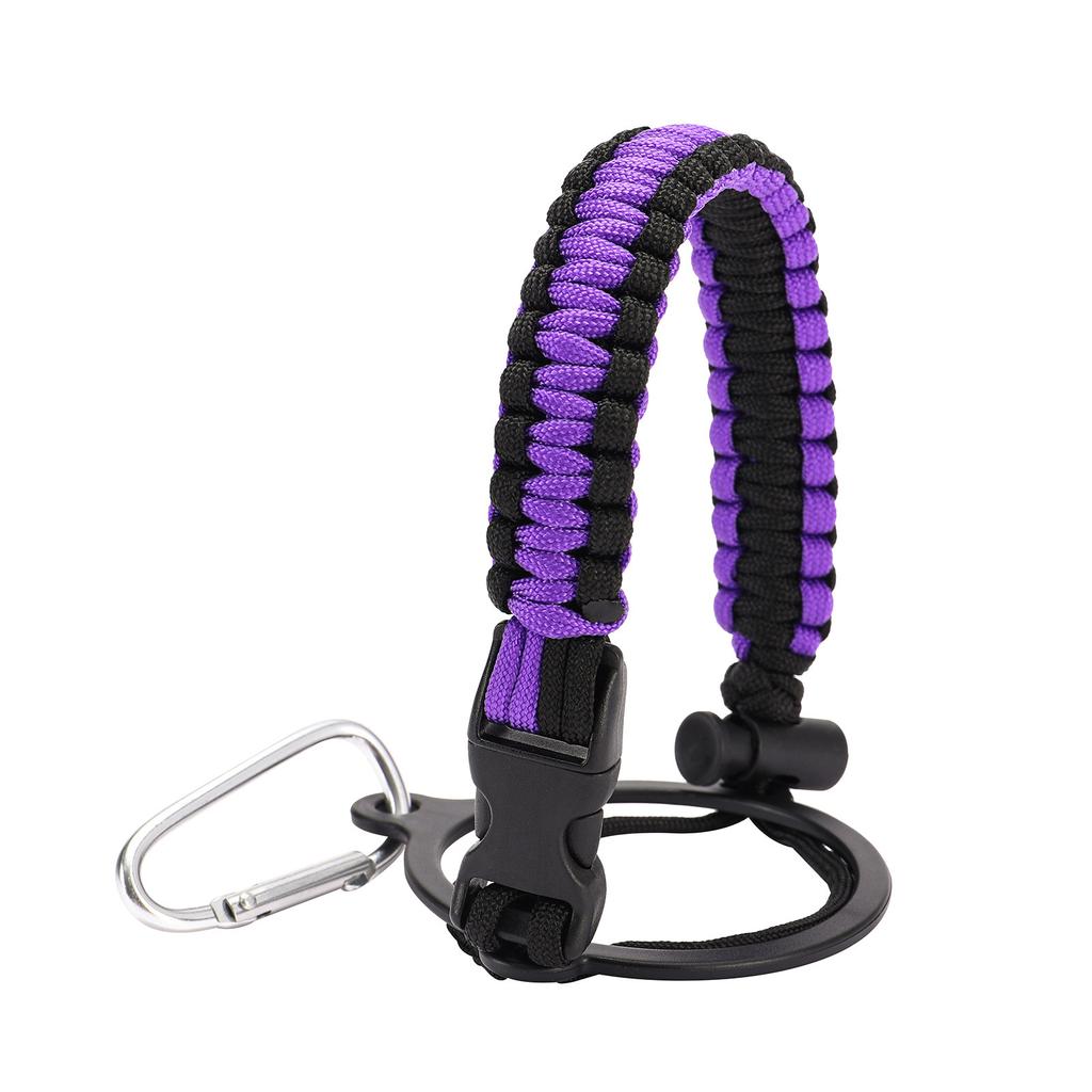Paracord Holder Rope Wide Mouth Bottle Portable Rope Hand Strap Cup Carrier Color Cupful Rope Cup Water Bottle Accessories