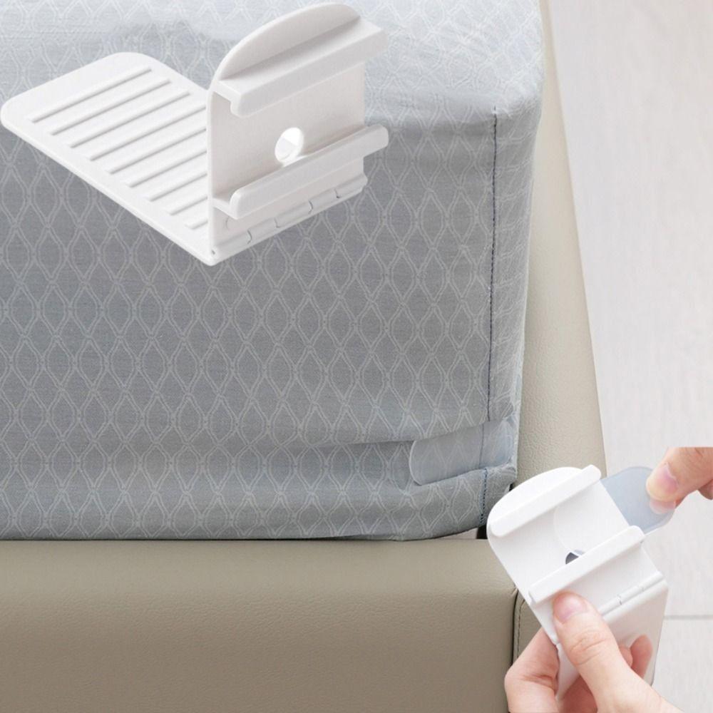 4pcs Plastic Bed Sheet Holder Non-slip Fastener Holders Multi-Functional Bed Cover Fixing Clip Crib