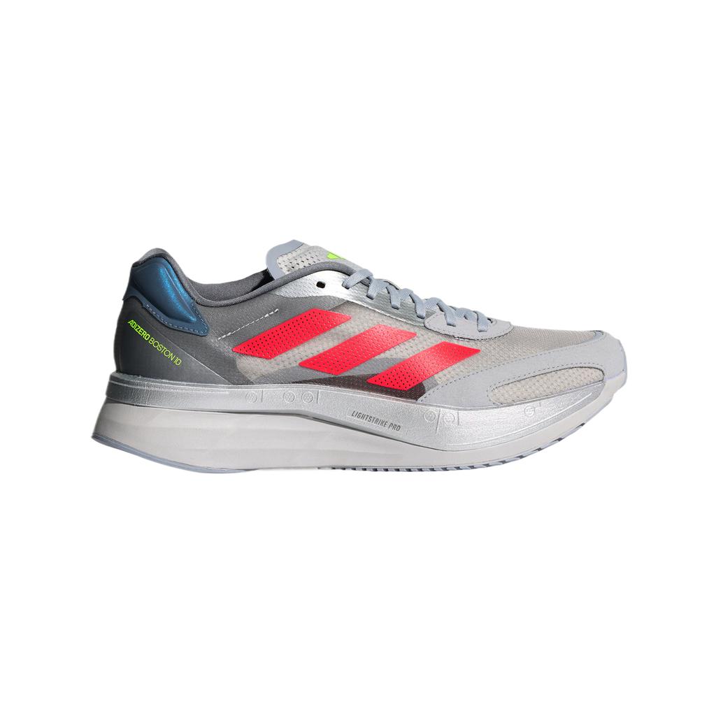 Adidas Adizero Boston 10 Marathon Comfort Fabric Synthetic Leather Low-Top Running Shoes Unisex sneakers KH7258