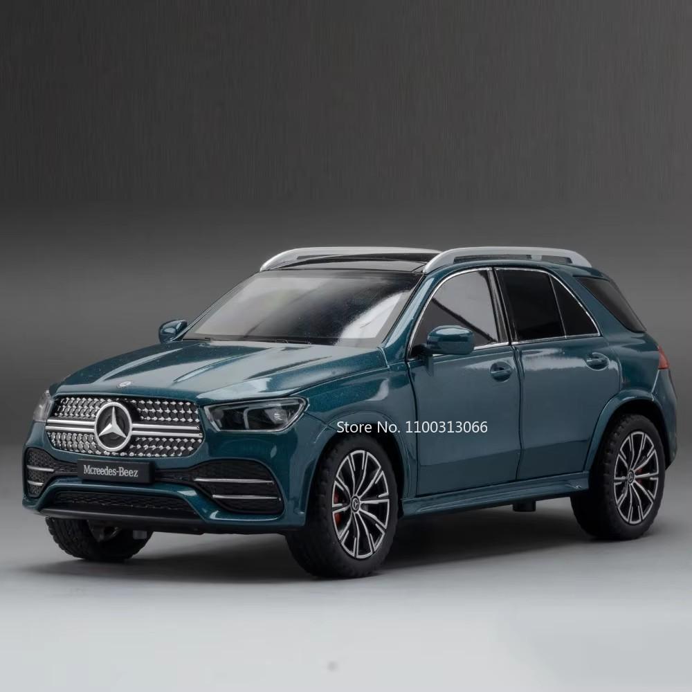 1:24 E300eL GLE350 Models Cars Alloy Toys 6 Doors Opened Miniature Car with Pull Back Light Music Vehicles Boys Collection Gifts