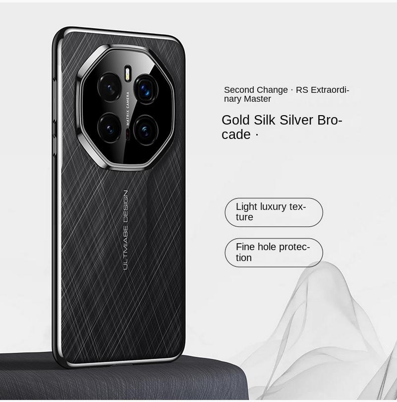 Golddraht Silberbrokat Glattes Leder wird zur ultimativen Hülle für Honor Magic 7 Pro Magic7 Magic 6 Pro Kamera Schutz Abdeckung